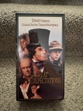 Disney Charles Dickens' Great Expectations 3 VHS Boxset  Anthony Hopkins Rare picture