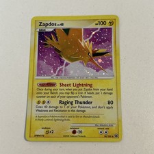 Zapdos (Holo Rare) 14/100 Diamond & Pearl 2008 Basic Electric Pokémon TCG Card picture