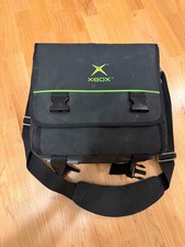 Vintage Microsoft Original Xbox Messenger Carrying Case Travel Bag Black picture