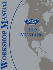 2005 Ford Mustang Factory Shop Service Manual picture