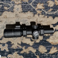 Triton Warden 1-6x24 Second Focal Plane SFP LPVO Rifle Scope - C2 Black  picture