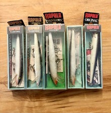 Rapala Original Floating F-11 & Countdown Lot - 5 Total - W/Original boxes. 🎣 picture