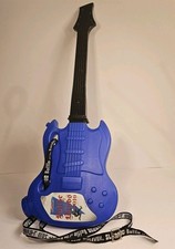 7-Eleven Slurpee Battle of the Bands 2010 Guitar Cup Blue Novelty Bottle Huge picture