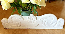 *Antique Early 20th Century French Carved Wooden Pediment picture