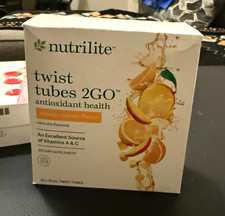 Nutrilite Twist Tubes 2GO Antioxidant Mango Citrus 20ct 10mL 200mL Exp 01/2027 picture