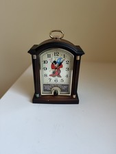Disney: Mickey Mouse Seiko Quartz Musical Clock - CLOCK WORKS MUSIC DOESNT  picture