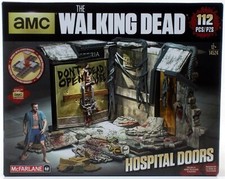 McFarlane WALKING DEAD Hospital Doors Mini-Figure Building Set 112 pcs Rick NEW picture