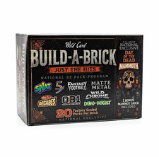 Wild Card Build-A-Brick Just The Hits Football National Sealed Box  picture