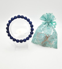 Pulsera Cuarzo Azul - Blue Quartz Bracelet Contra mal de ojo limpieza energetica picture