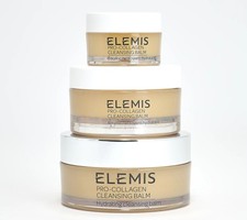 ELEMIS Pro-Collagen Tower of Cleansing Balm Trio Original New picture