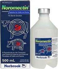 Norbrook  500 mL Cattle Swine wormer dewormer  07/28 picture