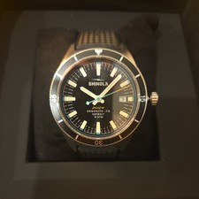 Shinola the Duck 40mm Watch Black Dial, Silicone Band, S0120301730 picture