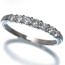 Diamond 0.30ct 7P Ring 900 Platinum picture