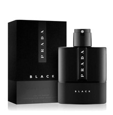 Prada Luna Rossa Black Eau de Parfum Cologne for Men Spray 3.4 oz New with box picture