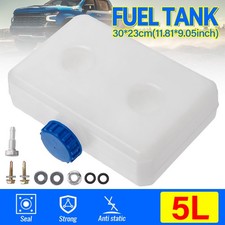 5L Plastic Fuel Tank Oil Gasoline 2 Hole For Car Truck Air Diesel Parking Heater picture