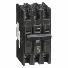 Square D QOU3100 100 Amp 3-Pole Circuit Breaker QO 100A 240V 3-Phase (Brand new) picture