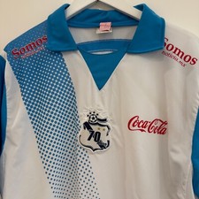 Vintage Atletica Club Puebla 70th Anniversary Jersey Mexico Liga MX Coca-Cola picture
