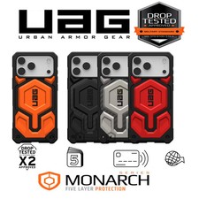 UAG Monarch Pro MagSafe Case Carbon Fiber Rugged Cover Apple iPhone 17 series picture