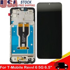 New For T-Mobile REVVL 6 5G TMAF025G LCD Display Touch Screen Digitizer + Frame picture