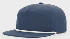 Six pack Richardson Style 256 Navy/White 5 panel adjustable caps picture