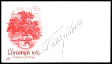Actress Terry Moore First 1st Day Cover Signed -Rare Vintage FDC Autograph picture
