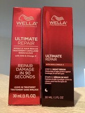 Wella Ultimate Repair Night Hair Serum 1.0 oz New In Box/ Leave In Treatment 1.0 picture