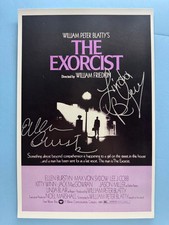 THE EXORCIST MOVIE POSTER 11x17 SIGNED BY 2 AUTHENTICATED wCOA  picture