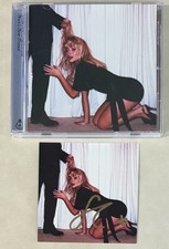 Sabrina Carpenter SIGNED Man’s Best Friend Autograph Album Art Card & CD AUTO picture
