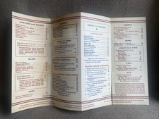 Vintage Menu Italian Kitchen ~Pantages Theatre Building Los Angeles ~Pre-1940s picture