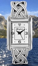 Brighton EDINBURGH Watch NWT Interlok Boho Style W30410 Silver List $168 picture