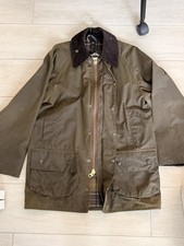 Men's Barbour Classic Beaufort Waxed Jacket-Size 38 - England - AND zip-in Liner picture