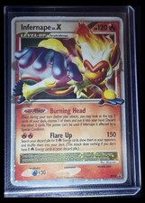 Pokemon Infernape LV.X DP10 Black Star Promo Holo 2007 English Ungraded picture