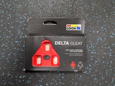#1137 LOOK DELTA Cleat 9° Float 3-Bolt Clipless Pedal Cleat Red with Hardware picture