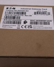 NEW Eaton INDGW-M2/ INDGW-M2 Industrial Gateway Card STOCK H55A picture