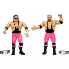 WWE LJN SUPERSTARS TAG TEAMS WAVE 1 THE HART FOUNDATION PRE-ORDER Retro 80's picture