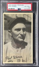 1936 Goudey Premiums Paul Waner PSA 4.5 Pittsburgh Pirates HOF picture