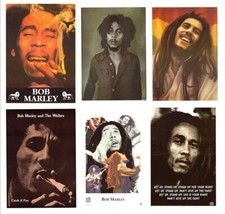 6 Lot Vintage Bob Marley Reggae Posters 34 x 22 picture