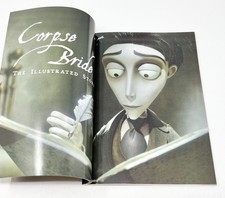 Vintage 2005 Tim Burton’s Corpse Bride Illustrated Story Book Art Concept Making picture
