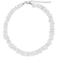 White Puka Shell Neckace for Men and Women - Hawaiian Surfer Necklace picture
