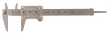 Shinwa Sokutei Pocket Caliper 3.9 Inch 100mm 19518 Measuring Tool Steel picture