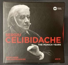 Sergiu Celibidache The Munich Years 49CD Box 2018 Warner Classics 0190295581541 picture