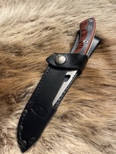BUCK USA 539 OPEN SEASON W/LEATHER SHEATH. 2017 FIXED BLADE picture