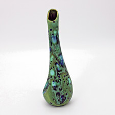 Mid-Century Artisan Signed Ceramic Glazed Vase 10