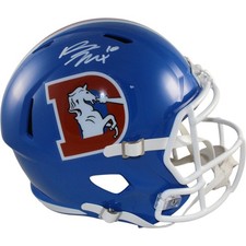 Bo Nix Autographed/Signed Denver Broncos F/S TB Helmet Beckett Witness 55112 picture