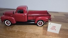 Franklin Mint 1950 GMC Truck Dark Red 1/24 Original Bow NEW picture