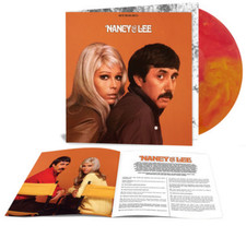 NANCY & LEE - Orange + Red Galaxy Color Vinyl LP - NEW SEALED Sinatra Hazlewood picture