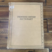 Webster's Twentieth Century Dictionary 1934 picture