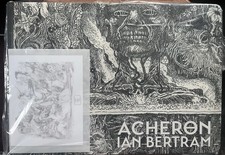Acheron Private Sketchbook of Ian Bertram HC & Signed Art Card Kickstarter Ed picture