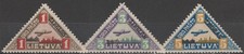 EDSROOM-23931 Lithuania C15-C17 MNH 1922 Complete CV$9.75 picture