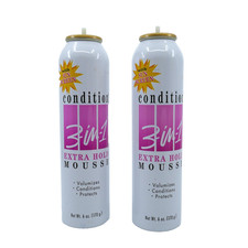 **READ** Condition 3-In-1 Extra Hold Mousse w/ Sunscreen BROKEN NOZZLE picture